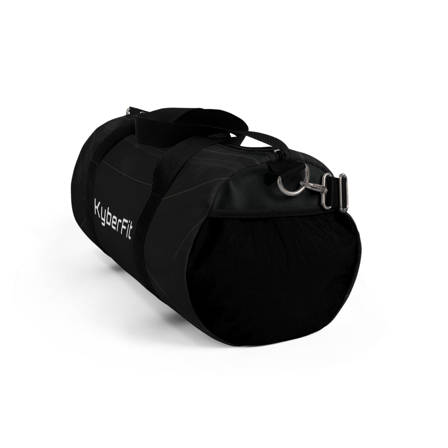 KyberDuffel 1.0 – Double zipper duffel bag w/ removable shoulder strap.