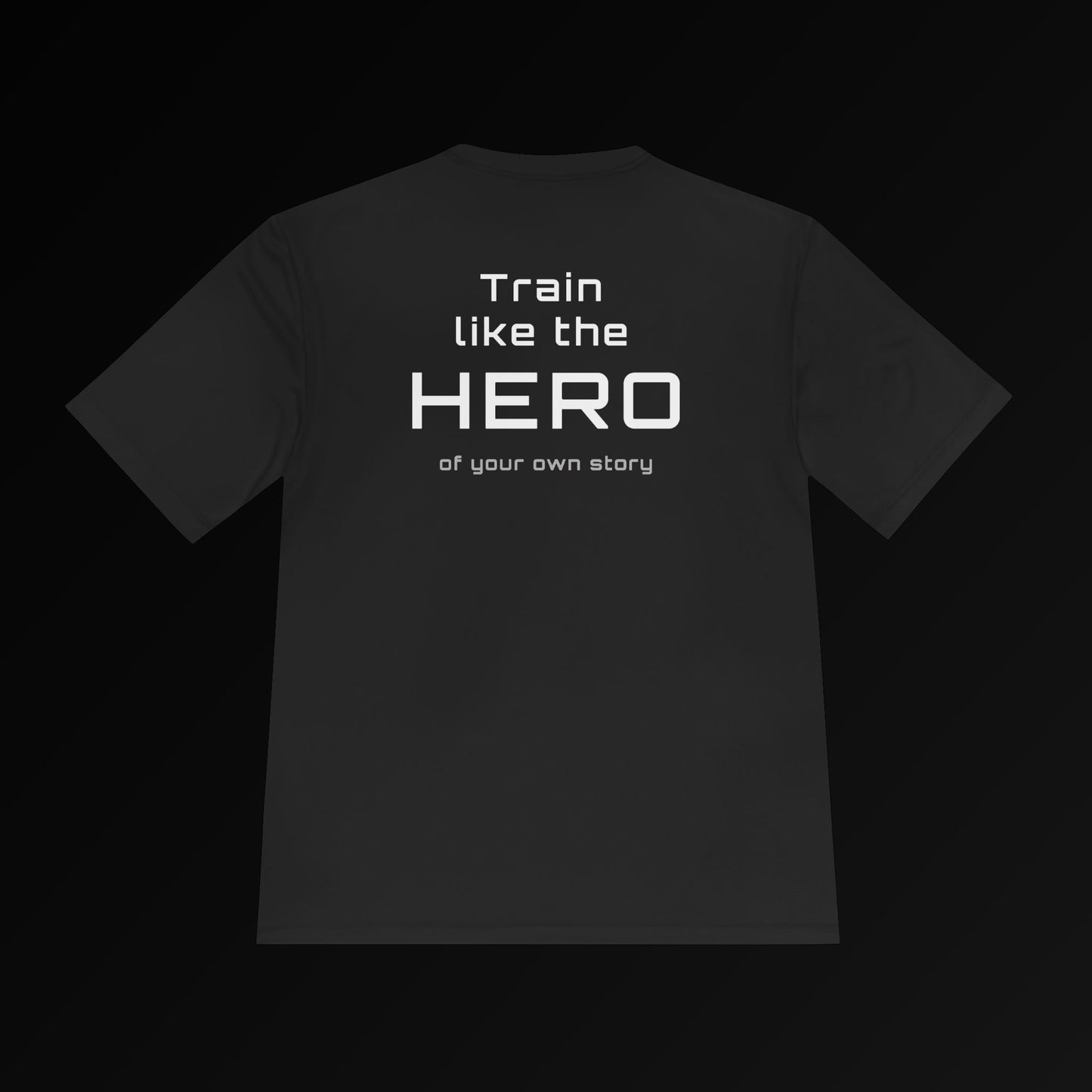 KyberFit T1.000 - "Train Like a Hero", Moisture Wicking Tee, Unisex Activewear