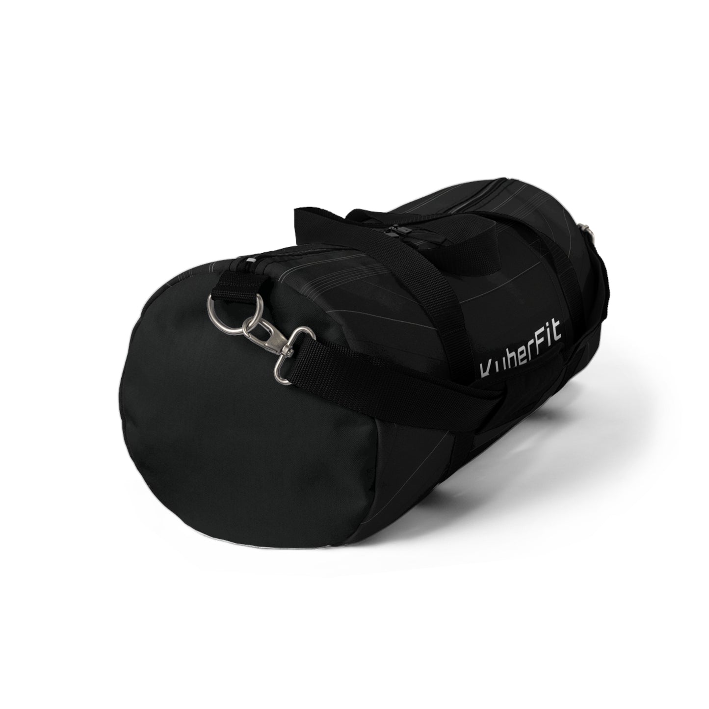 KyberDuffel 1.0 – Double zipper duffel bag w/ removable shoulder strap.