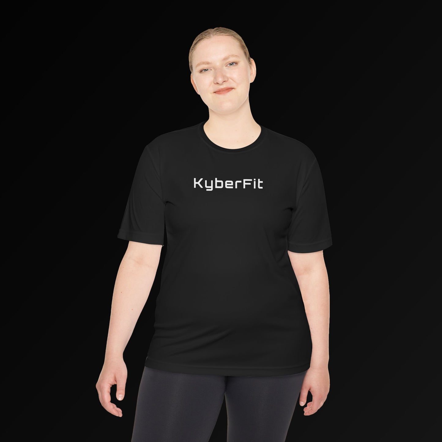 KyberFit T1.000 - "Train Like a Hero", Moisture Wicking Tee, Unisex Activewear