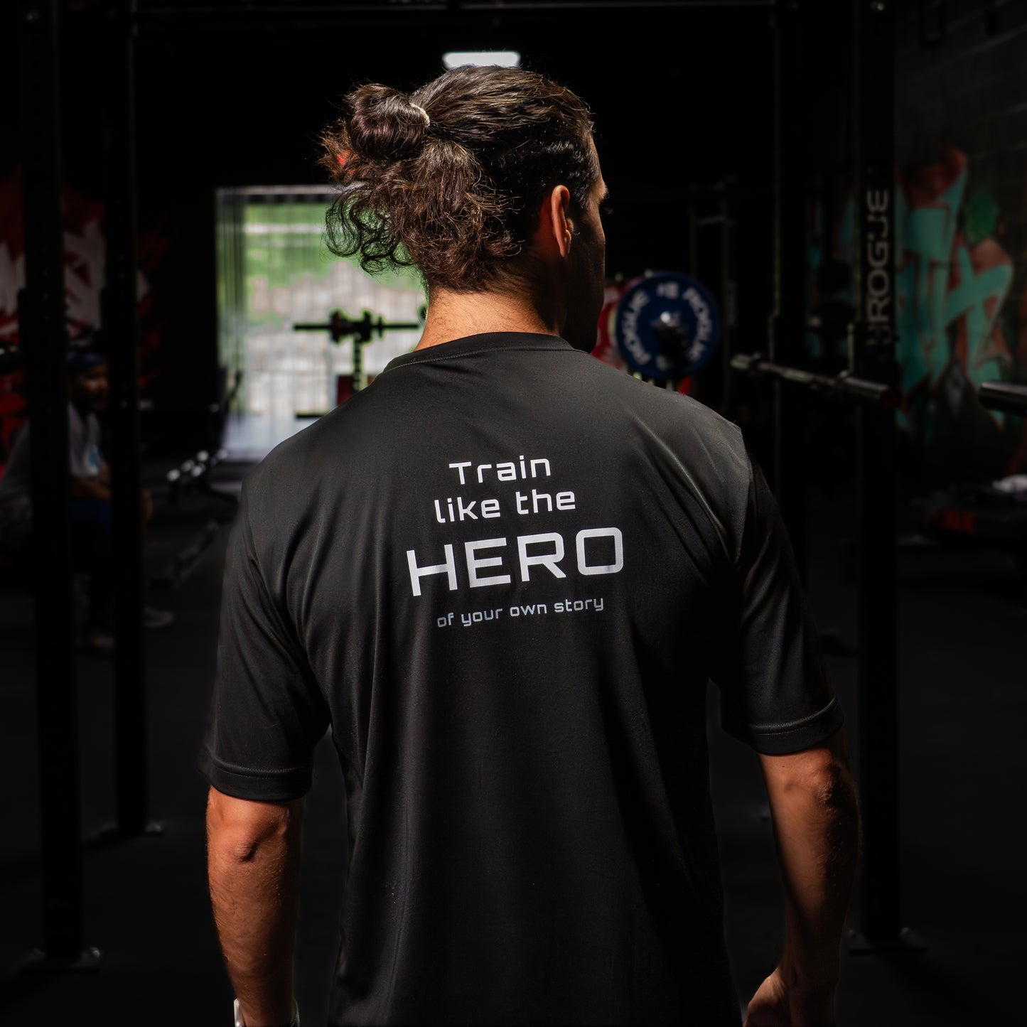 KyberFit T1.000 - "Train Like a Hero", Moisture Wicking Tee, Unisex Activewear