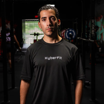 KyberFit T1.000 - "Train Like a Hero", Moisture Wicking Tee, Unisex Activewear