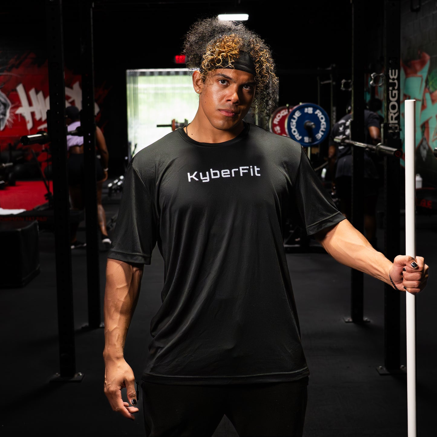 KyberFit T1.000 - "Train Like a Hero", Moisture Wicking Tee, Unisex Activewear